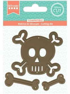 Artemio Die De Coupe - Tête De Mort - De 1,1 à 6,5 Cm