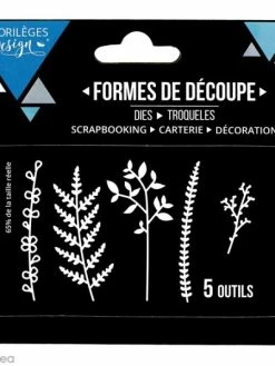 Die Florilèges Design - Feuillages Des Bois - 5 Pcs