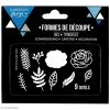 Die Florilèges Design - Fleurs Et Feuillages - 9 Pcs
