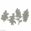 Die Florilèges Design - Les Quatros - Quatre Feuillages - 4 Pcs