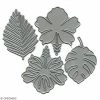 Die Florilèges Design - Sous Les Tropiques - 4 Pcs