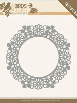 Find It™ Die - Jeaninnes Art - JAD10059 - Birds And Flowers - Cercle