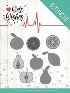 Find It™ Die - Jeaninnes Art - JAD10093 - Well Wishes - Fruits
