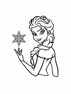 AUTRE Die La Reine Des Neiges - Visage De La Princesse Elsa Disney