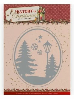 Die Matrice De Découpe Embossage Amy Design History Of Christmas CHRISTMAS LANDSCAPE 10244