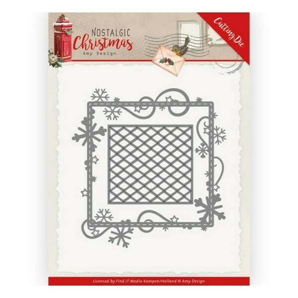 Die Matrice De Découpe Embossage Amy Design Nostalgic Christmas SNOWFLAKE FRAME 10221 1 Die Matrice De Découpe Embossage Amy Design Nostalgic Christmas SNOWFLAKE FRAME 10221
