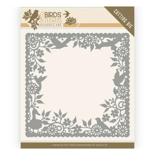 Die Matrice De Découpe Embossage Jeanine S Art Birds & Flowers BIRDS FRAME 10057 1 Die Matrice De Découpe Embossage Jeanine S Art Birds & Flowers BIRDS FRAME 10057