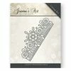 Die Matrice De Découpe Embossage Jeanine S Art Christmas Classics FROZEN BORDER 10008