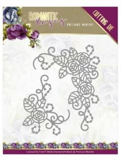 Die Matrice De Découpe Embossage Precious Marieke ROMANTIC ROSES 10200
