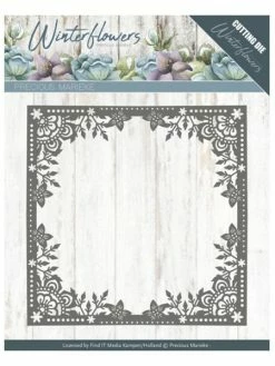 Die Matrice De Découpe Embossage Precious Marieke WINTER FLOWERS 10138