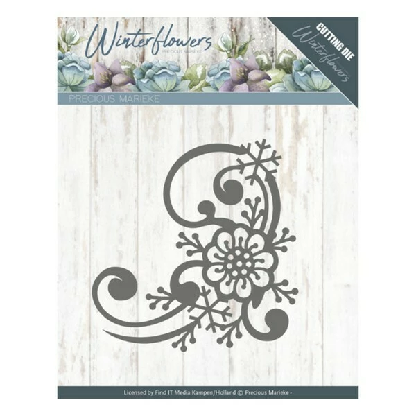 Die Matrice De Découpe Embossage Precious Marieke WINTER FLOWERS 10144 1 Die Matrice De Découpe Embossage Precious Marieke WINTER FLOWERS 10144
