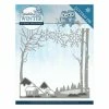 YVONNE CREATIONS Die Matrice De Découpe Embossage Yvonne Créations SPARKELING WINTER LANDSCAPE 10187