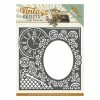 YVONNE CREATIONS Die Matrice De Découpe Embossage Yvonne Créations Vintage Objects ENDLESS TIMES FRAME 10132