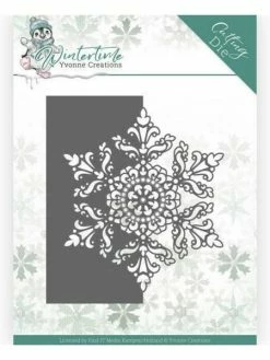 YVONNE CREATIONS Die Matrice De Découpe Embossage Yvonne Créations Winter Time SOWFLAKE BORDER 10215