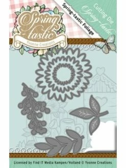 Find It™ Die - Yvonne Creations - Spring-tastic - Feuillage 4 Cm