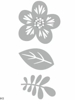 Dies Artemio Feuilles - 3 Matrices De Découpe