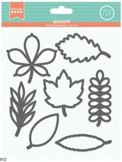 Dies Artemio Feuilles - 7 à 8 Cm - 7 Pcs