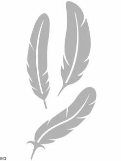 Dies Artemio Plumes - 3 Matrices De Découpe