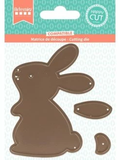 Artemio Dies De Coupe - Lapin - 8,2 X 6,2 Cm