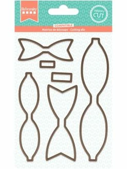 Artemio Dies De Coupe - Noeud - 6 à 14 Cm - 6 Pcs