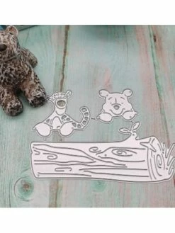 AUTRE Dies Disney - Winnie L'ourson Et Tigrou Se Cachent Derrière L'arbre