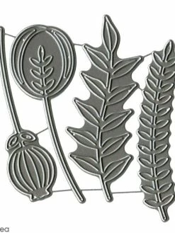 Dies Florilèges Design - Boutons De Fleurs - 4 Pcs