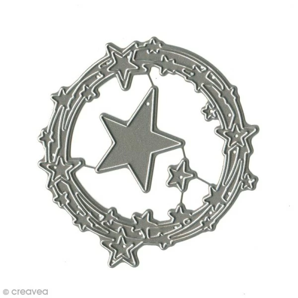 Dies Florilèges Design - Ronde D'étoiles - 3 Pcs 2 Dies Florilèges Design - Ronde D'étoiles - 3 Pcs – Image 2