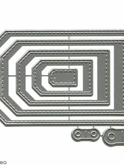 Dies Florilèges Design - Tags Basiques - 7 Pcs