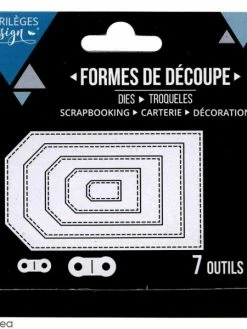 Dies Florilèges Design - Tags Basiques - 7 Pcs -V-Zug shop dies florileges design tags basiques 7 pcs p 3