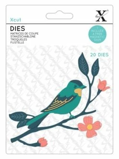 Docrafts Dies Xcut - Oiseau Sur Une Branche