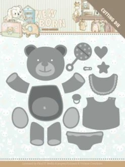 Find It™ Dies - Yvonne Creations - Naissance - Nounours - YCD10232