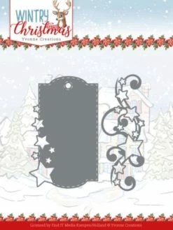 Find It™ Dies - Yvonne Creations - Wintry Christmas - Etiquette étoilée - YCD10249