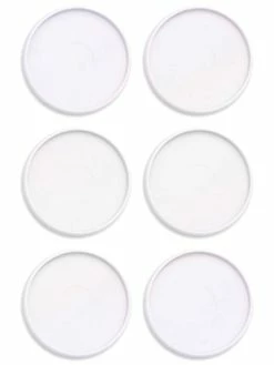 Disques De Reliure - We R Memory Keepers - Blanc Nacré - 9 Pcs