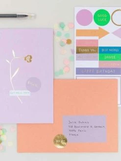 Rico Design DIY Personnaliser Sa Carte Florale - Lilas