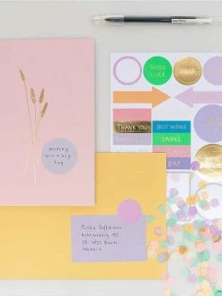 Rico Design DIY Personnaliser Sa Carte Florale - Rose