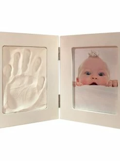 Artemio Double Cadre Photo 36,5 X 23,5 Cm Pour Moulage Empreinte Bébé