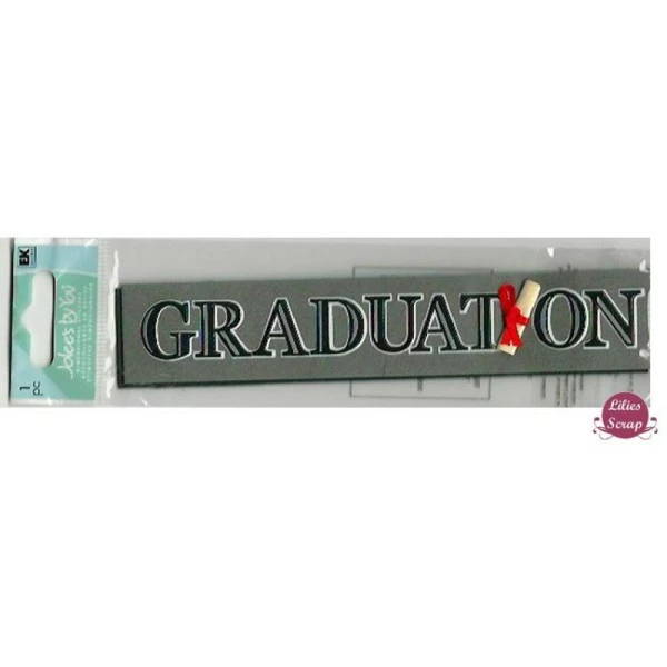 Jolee's Boutique Embellissement Graduation - Diplôme Ecole 16 Cm Jolee's Scrapbooking 1 Jolee's Boutique Embellissement Graduation - Diplôme Ecole 16 Cm Jolee's Scrapbooking