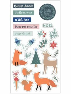 Artemio Embellissements Acrylique - Woodsy Christmas - 22 Pcs -V-Zug shop embellissements acrylique woodsy christmas 22 pcs p 3