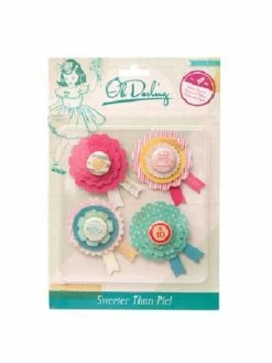 Crate Paper Embellissements En Papier - Collection "Oh Darling"