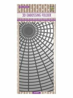 NELLIE S CHOICE Embossing Folder Classeur De Gaufrage 10,2 X 20,6 Cm SOLEIL 037