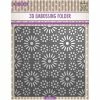 NELLIE S CHOICE Embossing Folder Classeur De Gaufrage 15 X 14,5 Cm CARRE DE FLEURS 042