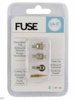 Embouts à Visser Pour Outil De Fusion We R Memory Keepers - 4 Pcs