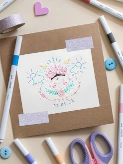 Uni Emott - Feutres D'écriture Et De Dessin Pointe Fine - Couleurs Island - 5 Pcs -V-Zug shop emott feutres decriture et de dessin pointe fine couleurs island 5 pcs p 5