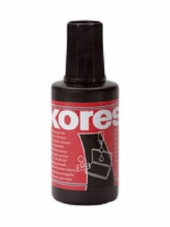 Kores Encre à Tampon Contenu: 27 Ml Noir