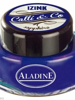 Aladine Encre De Calligraphie Bleu 15 Ml