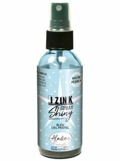 Aladine Encre En Spray Izink Shiny - Bleu Ciel - 80 Ml
