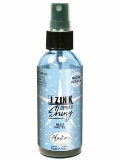 Aladine Encre En Spray Izink Shiny - Bleu Pastel - 80 Ml