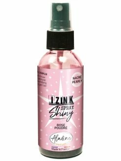 Aladine Encre En Spray Izink Shiny - Rose Poudré - 80 Ml