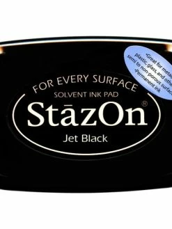 Encre Permanente StazOn Noir - 9,8 X 6,5 Cm