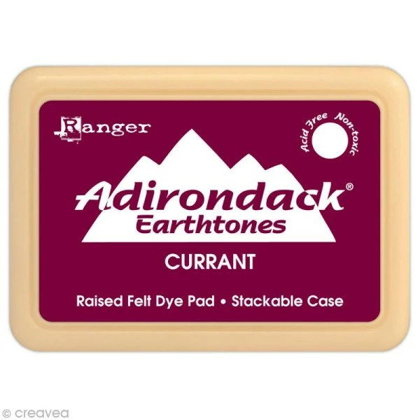 Ranger Encreur Adirondack Earthtones - Encre Groseille (Currant) 1 Ranger Encreur Adirondack Earthtones - Encre Groseille (Currant)